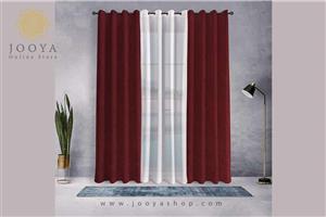 پرده نوین دکور سیاناو مدل مخمل هازان 3 سایز 280 × 300 سانتی متر