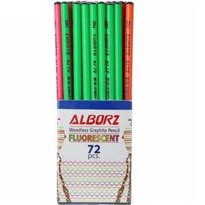 مداد مشکی البرز مدل AL14 بسته 12 عددی