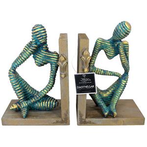 نگهدارنده کتاب دست نگار مدل مومیایی مجموعه 2 عددی -