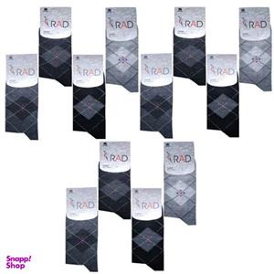 جوراب مردانه مدل نانو پنبه اعلا بسته 12 عددی