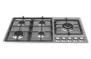 اجاق گاز صفحه ای استیل سیمر مدل S-546 Simer S-546 Steel Gas Hob