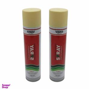 اسپری رنگ کرم واکو مدل 02 حجم 300 میلی لیتر بسته 2 عددی