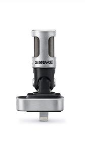 Shure MOTIV MV88 iOS Digital Stereo Condenser Microphone Gray 