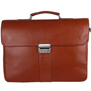 کیف اداری چرم طبیعی شهر چرم مدل 6-10129 Leather City 10129-6 Leather Briefcase