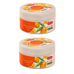 کرم مرطوب کننده ببک مدل انبه حجم 100 میلی لیتر مجموعه 2 عددی