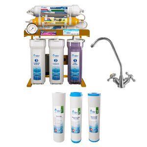 دستگاه تصفیه کننده آب اس اس وی مدل MaxGold 2W X1150 به همراه دستگاه تصفیه آب و فیلتر تصفیه آب بسته 3 عددی