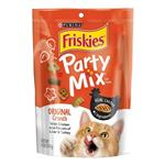 غذای تشویقی گربه فریسکیز مدل party mix original با طعم مرغ وزن 60 گرم