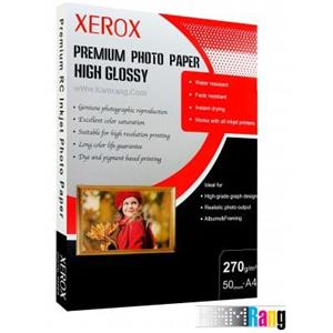 کاغذ زیراکس 270 گرمی گلاسه براق A4 Xerox High Glossy Paper 270gr 