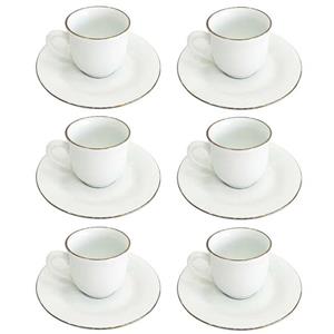 سرویس قهوه خوری 12 پارچه تقدیس مدل گرد کد TA1003