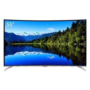 تلویزیون ال ای دی هوشمند منحنی شهاب مدل SHV90UCR 55 سایز اینچ SHAHAB Curved Smart LED TV Inch 