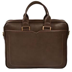 کیف اداری چرم مصنوعی پارینه چرم مدل P157-7 Parine Charm P157-7 Leather Briefcase