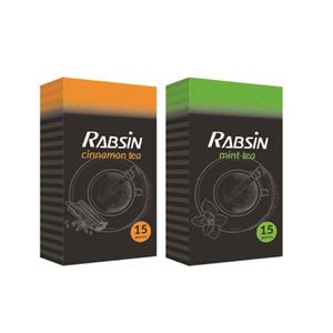 چای طعم دار ساشه ای رابسین 130 گرم مجموعه 2 عددی