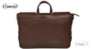 کیف اداری چرم مصنوعی پارینه چرم مدل P155-7 Parine Charm P155-7 Leather Briefcase
