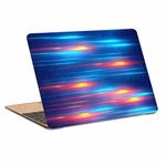 استیکر لپ تاپ طرح stripes glow bright کد N-633 مناسب برای لپ تاپ 15.6 اینچ
