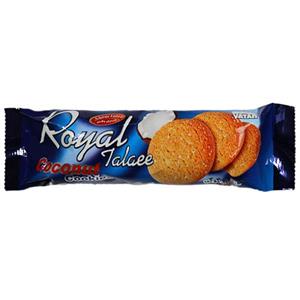 بیسکویت نارگیلی شیرین وطن 90 گرم بسته 40 عددی 