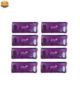 نوار بهداشتی گلریز مدل بالدار مجموعه 8 عددی
