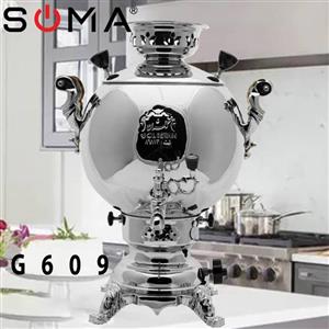 سماور گازی گلستان مدل 609 ظرفیت 6 لیتر