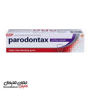خمیر دندان پارودونتکس مدل Ultra Clean حجم 75 میلی لیتر