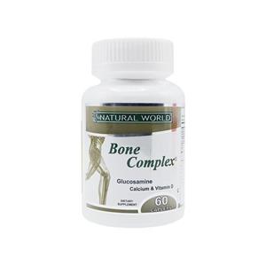 کپلت بون کمپلکس نچرال ورلد 60 عددی Natural World Bone Complex 60 Caplets