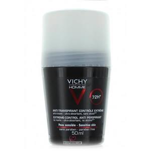 رول ضد تعریق 72 ساعته ویشی مناسب آقایان 50 میلی لیتر Vichy 72Hr Antiperspirant Roll-On For Men ml 