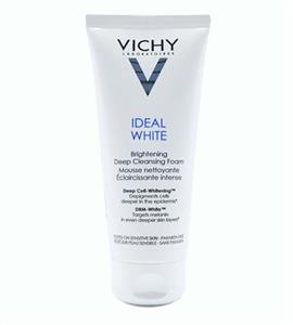فوم پاک کننده و روشن کننده ایده آل وایت ویشی 100 میلی لیتر Vichy Ideal White Brightening Deep Cleansing Foam 100 ml