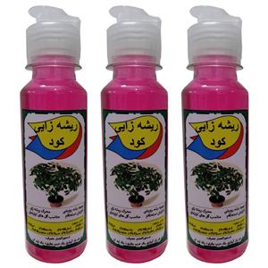 کود مایع فسفر بالا  مخصوص ریشه زایی مدل 2022 حجم 120 میلی لیتر بسته سه عددی