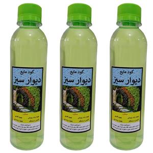 کود مایع کامل دیوار سبز مدل 2022 حجم 250 میلی لیتر بسته سه عددی
