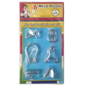 بازی فکری مدل پازل فلزی Metal Puzzles کد 030 