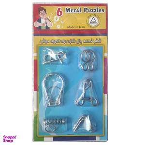 بازی فکری مدل پازل فلزی مدل Metal Puzzles کد 030
