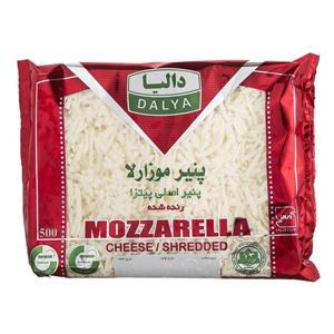 پنیر موزارلارنده شده 500 گرمی دالیا Dalya Full Fat Mozzarella Cheese gr 