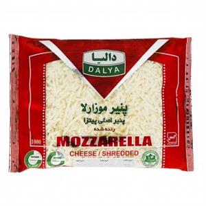 پنیر موزارلا رنده شده 1 کیلویی دالیا 