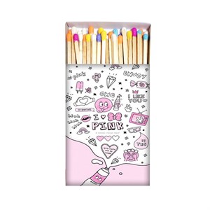 کبریت طرح Pink کد kbt577