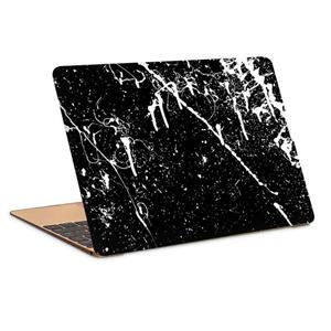 استیکر لپ تاپ طرح white abstract spray spray black   creative textureکد c-980مناسب برای لپ تاپ 15.6 اینچ 