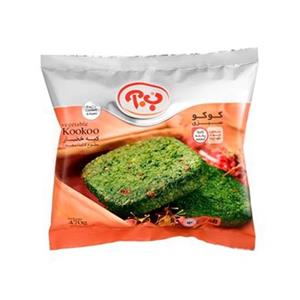 کوکو سبزی منجمد اماده 470 گرمی ب.ا B.A Vegetable Kookoo 470gr 