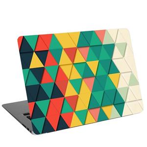 استیکر لپ تاپ طرح geometric-triangle کد G-1102 مناسب برای لپ تاپ 15.6 اینچ 