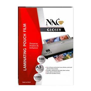 طلق پرس مدل NAC-A3 براق سایز A3 بسته 100 عددی