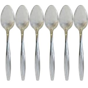 قاشق چای خوری مدل اسلیم کد ES90 بسته 6 عددی