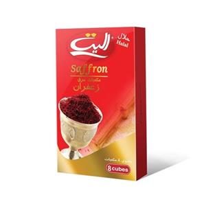 جعبه 8 عددی عصاره زعفران 64 گرمی الیت Elit  Saffaron Compress Powder64gr