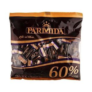 شکلات فله تلخ 60% پارمیدا(بسته 150 گرمی) 