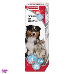 خمیر دندان سگ و گربه بیفار مدل tooth gel وزن 100 گرم