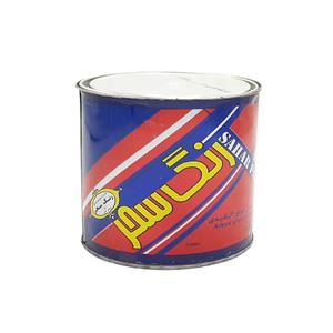 رنگ روغنی سفید نیمه براق سحر کد 760 وزن 4 کیلوگرم