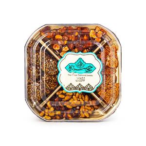 سوهان عسلی چهار مغز قم - 300 گرم