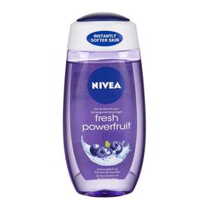 شاور ژل فرش فورتی زنانه 250 میلی‌لیتری نیوآ Nivea Powerfruit Fresh Shower Gel 250ml