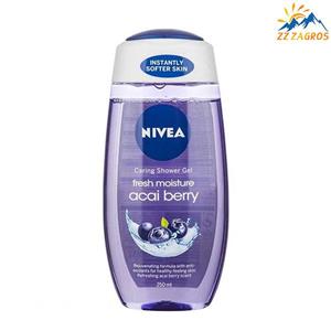 شاور ژل فرش فورتی زنانه 250 میلی‌لیتری نیوآ Nivea Powerfruit Fresh Shower Gel 250ml