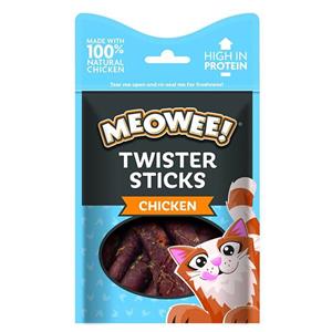 تشویقی گربه میووی مدل twister stick chiken 7S وزن 35 گرم