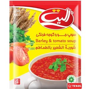 سوپ جو گوجه فرنگی 65 گرمی الیت Elite Barely And Tomato Soup 65gr 