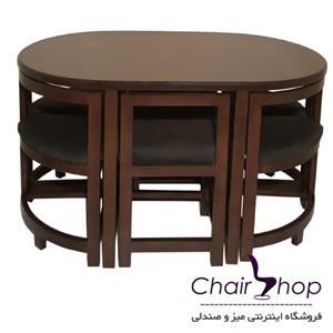 میز و صندلی ناهارخوری کمجا کد 5054
