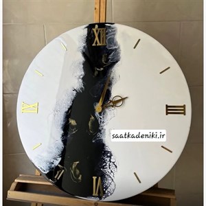 ساعت دیواری رزینی مدل دریا