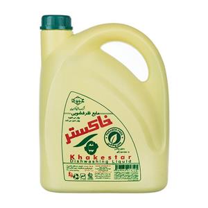 مایع ظرفشویی خاکستر 2750 گرم khakestar White dishwashing liquid 2750ml 