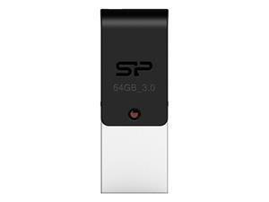 فلش مموری USB 3.0 OTG سیلیکون پاور مدل X31 ظرفیت 64 گیگابایت